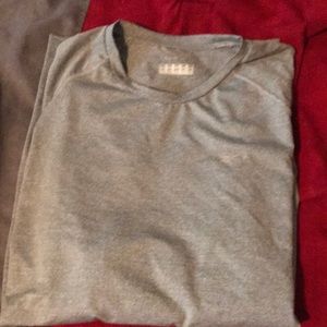 RBK xl mens grey short sleeve dri fit